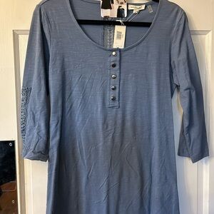 Simply Noelle Lace Accent Top